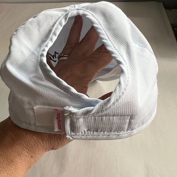 William Murray Golf Women's High Ponytail Tech Hat Powder Blue - Picture 4 of 6